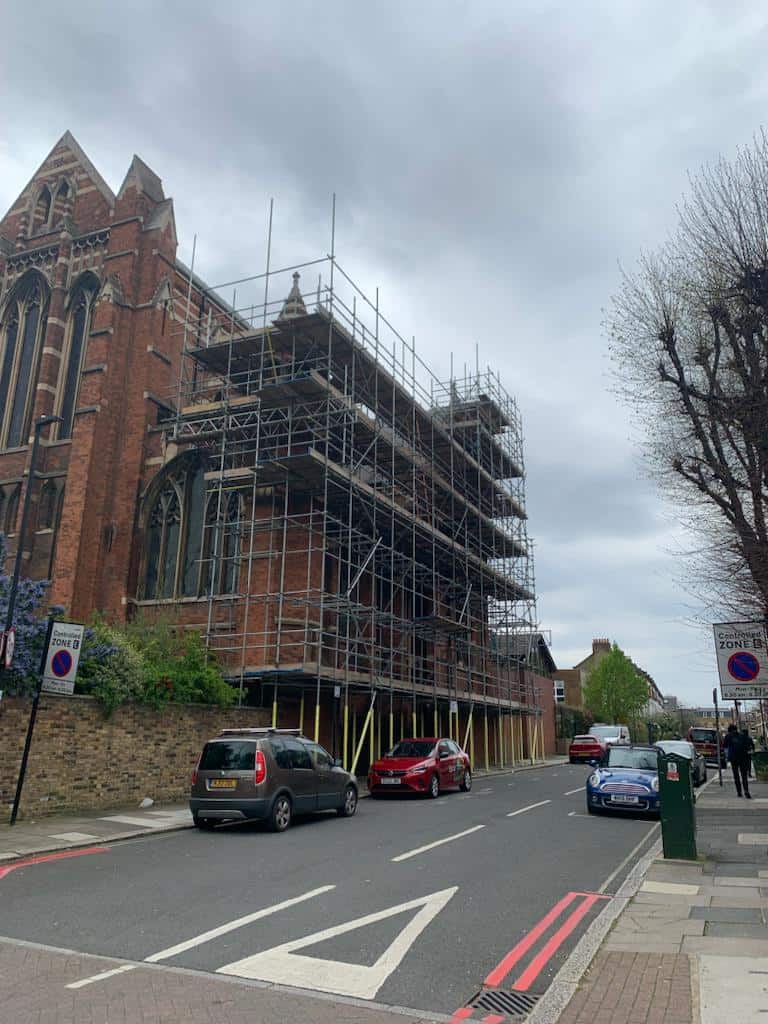 Sensitive Church Spire Restoration – Heritage Access Solution