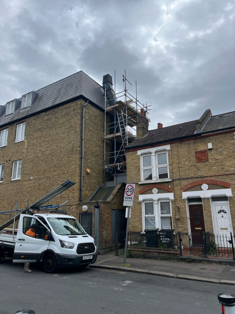 Restaurant Scaffolding London: Nando’s Roof Access